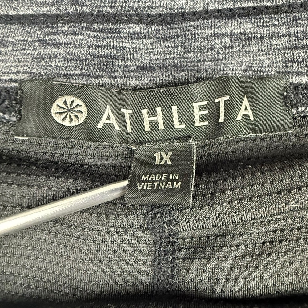 Athleta Skort Women's 1x Heather Gray Performance Stretch Plus Pockets‎ Golf GUC - Picture 4 of 8